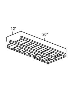 Platinum Shaker 12x30" Stem Glass Holders For Kitchen