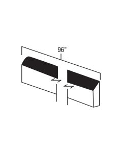 Aspen White 96" x 3/4" Scribe Moulding For Kitchen