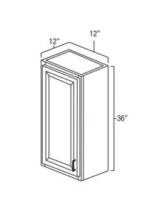 Fresh Sage - 12" x 36" Single Door Wall Cabinet