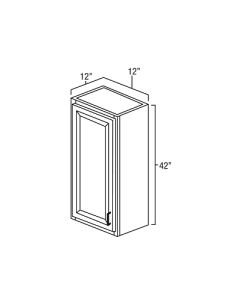 Fresh Sage - 12" x 42" Single Door Wall Cabinet