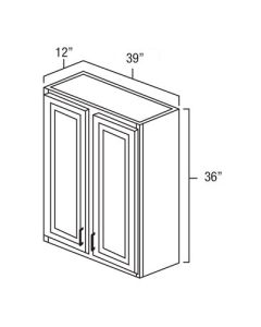 Carmel Shaker  39" x 36" Double Door Wall Cabinet