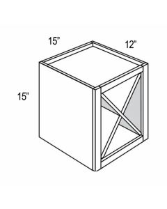 Platinum Shaker 15" Wine Storage Cube For Kitchen
