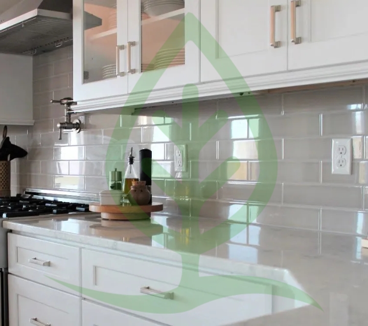 White Subway Tiles Backsplash