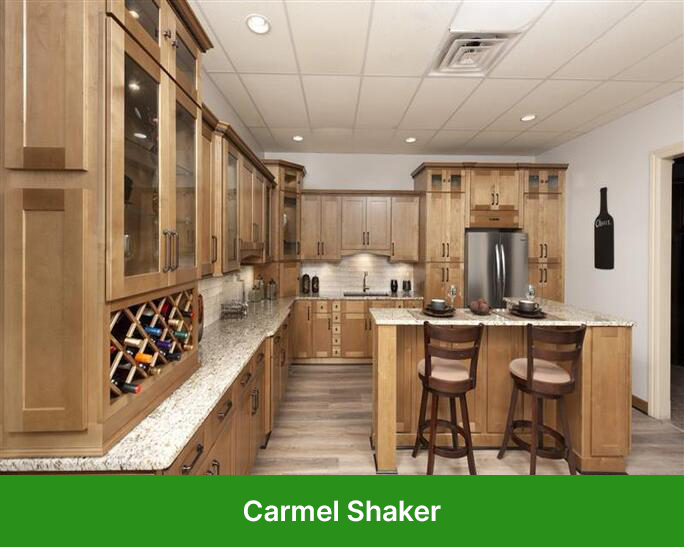 Carmel Shaker Style Ready to Assemble (RTA) Kitchen Cabinets