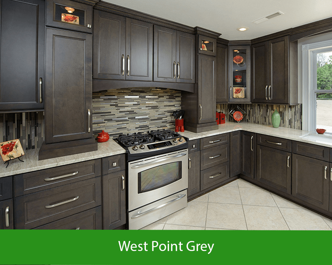 Best Quality West Point Gray Kitchen Cabinets 